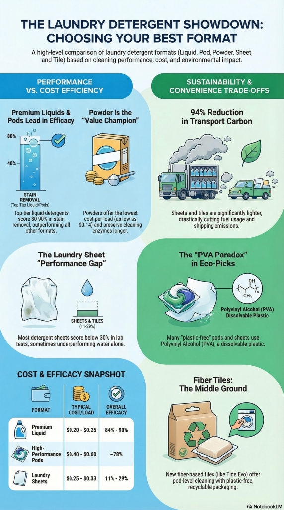 Laundry Detergent Format Comparison Guide